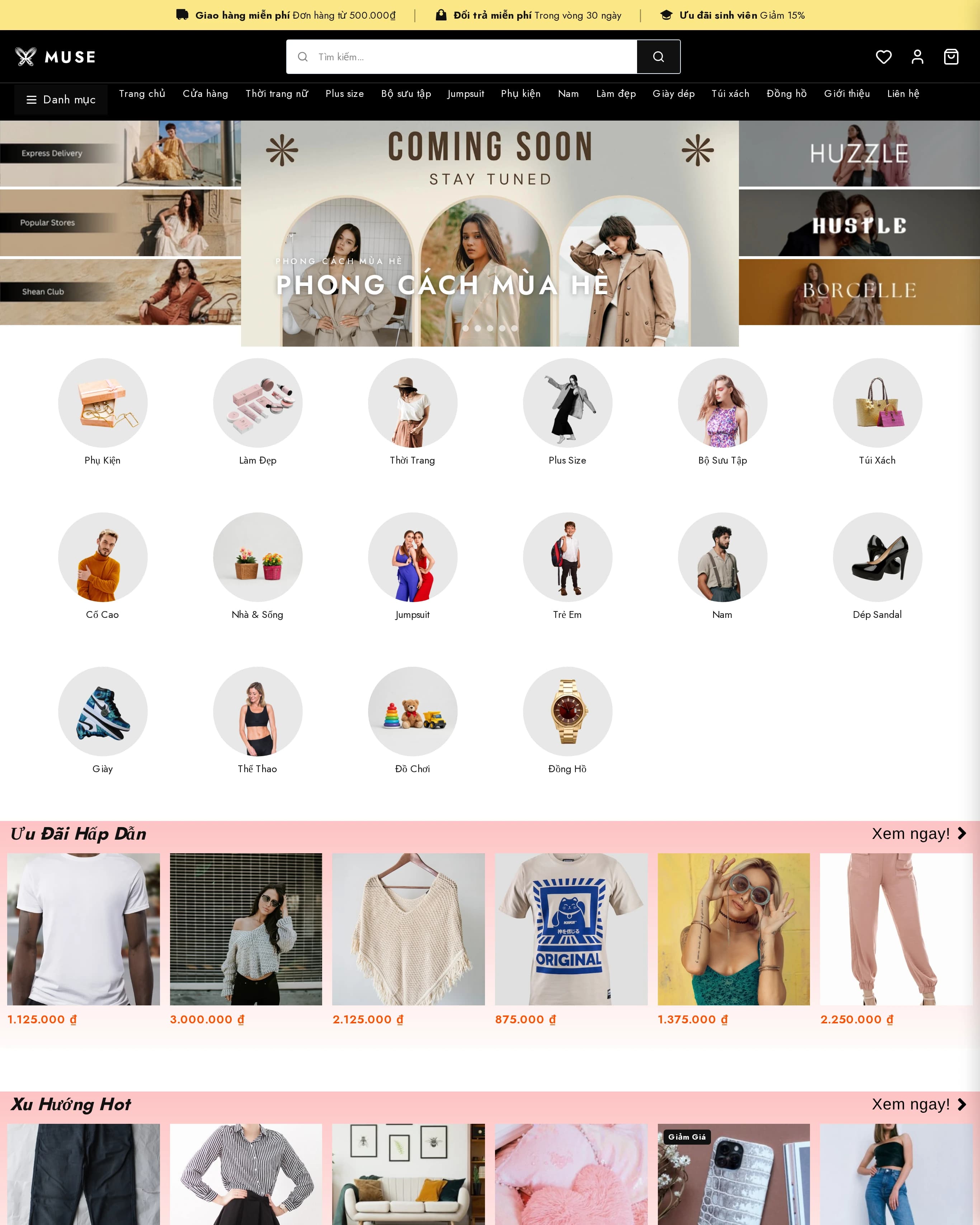 Muse - Fast Fashion Marketplace