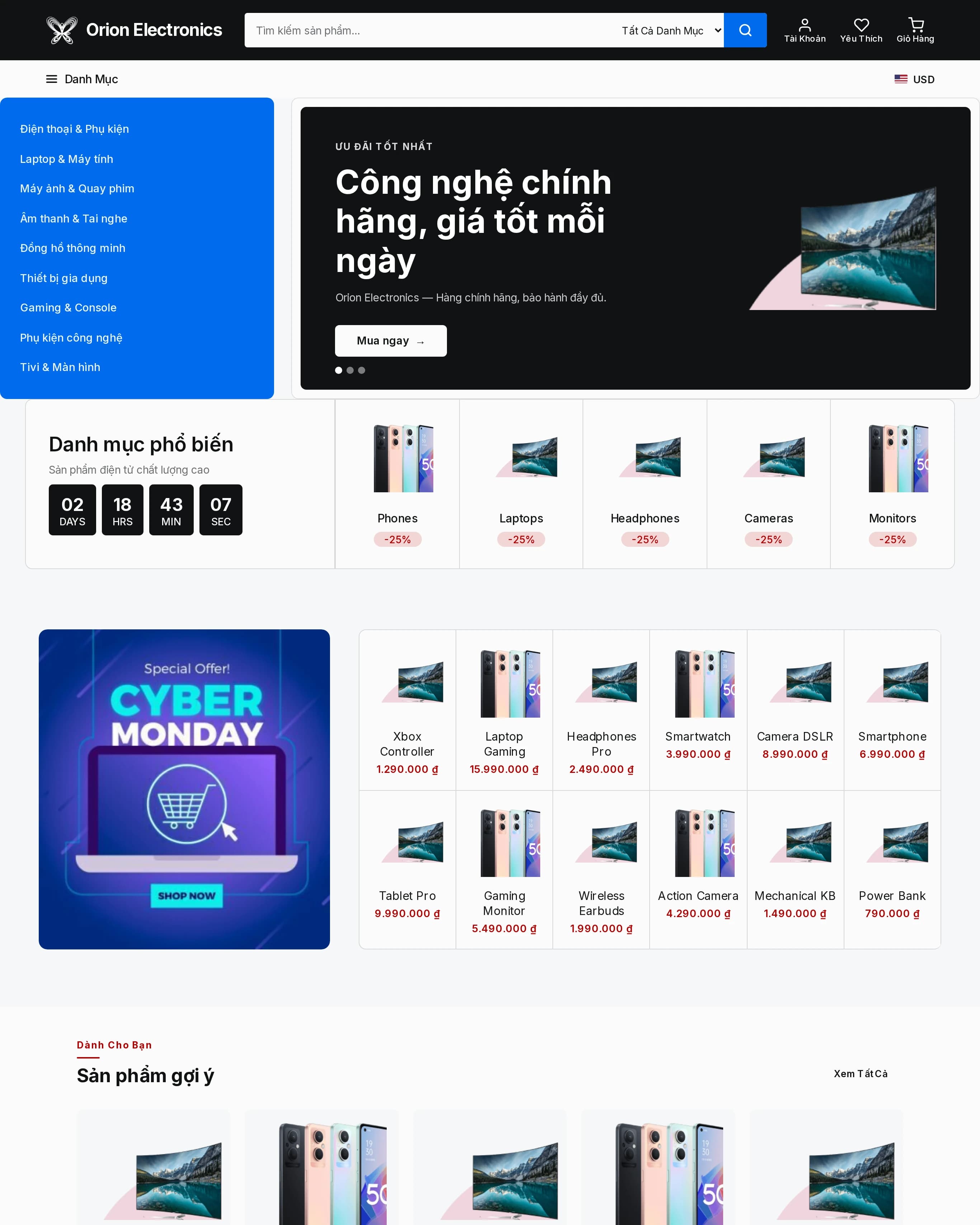 Orion - Electronics Marketplace