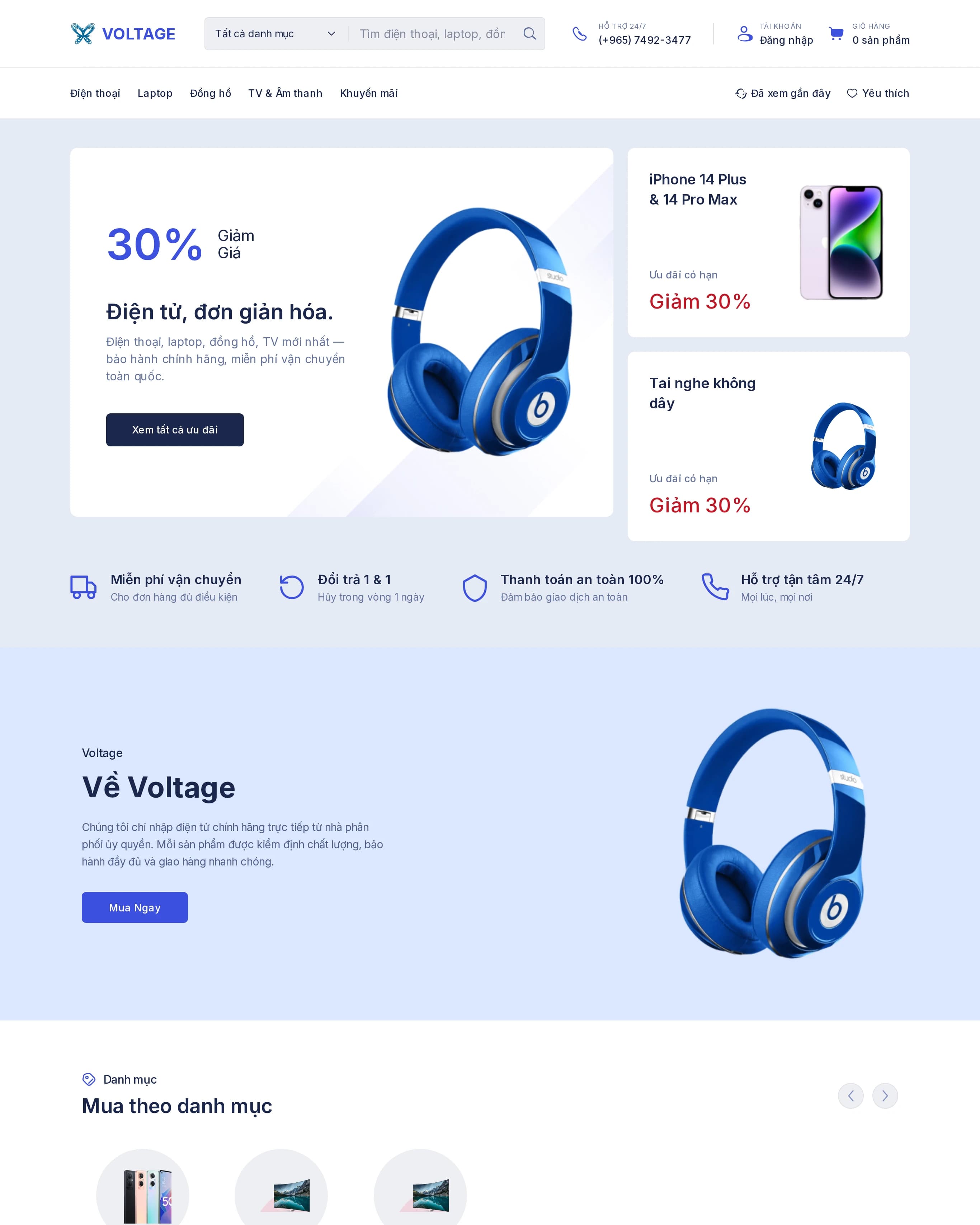 Voltage - Electronics Retail